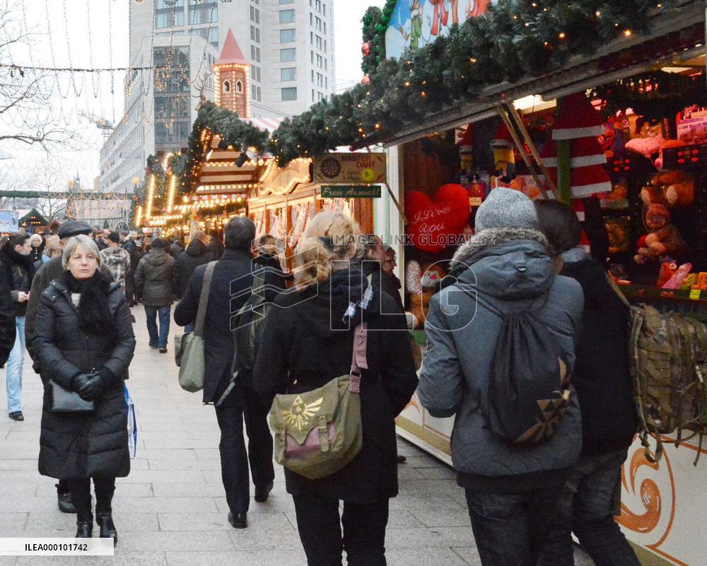 Berlin Christmas market reopens after suspected terrorist attack