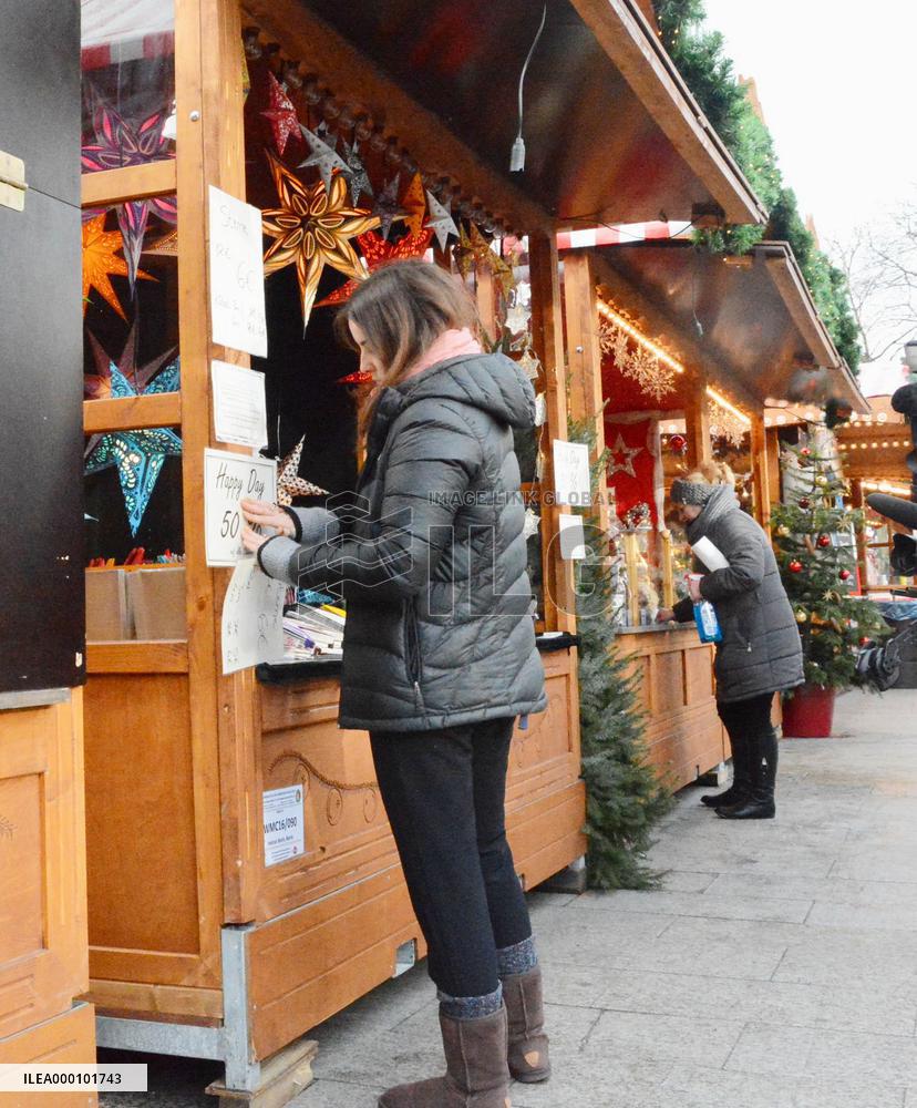 Berlin Christmas market reopens after suspected terrorist attack