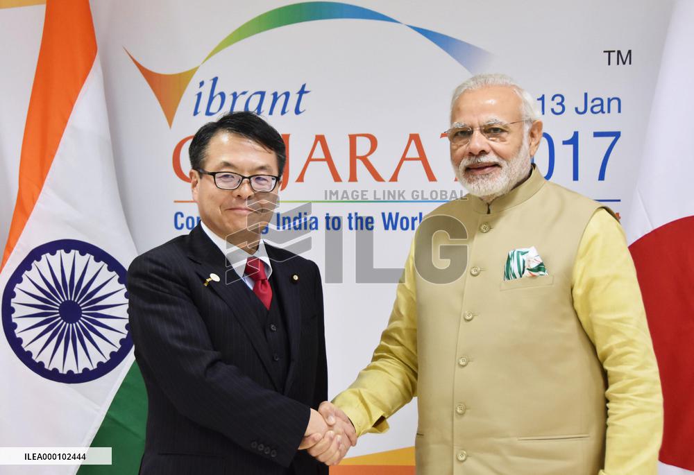 Seko meets with Modi in India