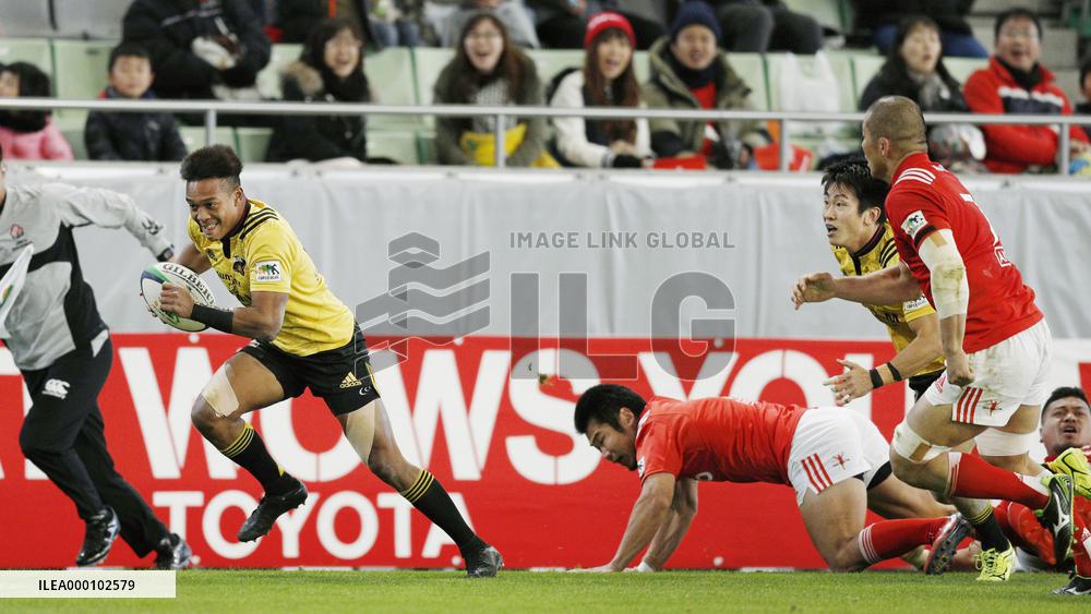 Rugby: Suntory stay perfect to claim Top League title