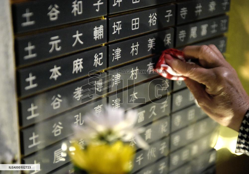 22nd anniv. of Great Hanshin Earthquake marked