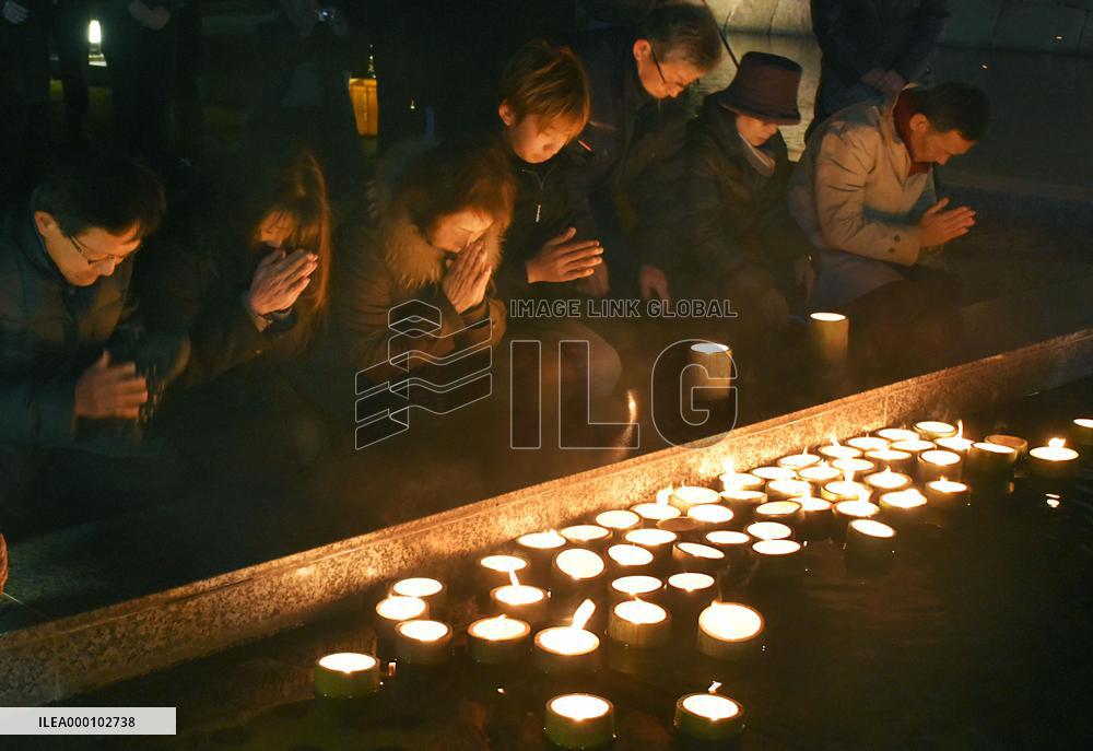 22nd anniv. of Great Hanshin Earthquake marked