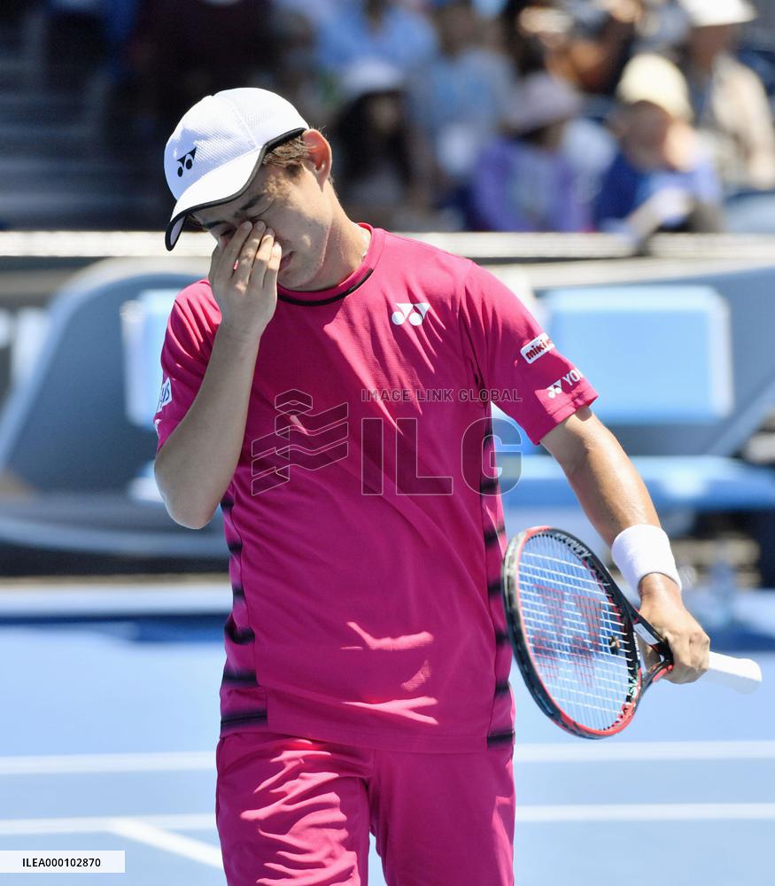 Tennis: Japan's Nishioka loses in Australian Open 2nd round