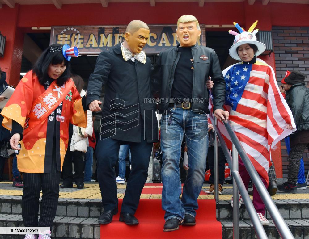 Japanese city called "Usa" goes American for one day