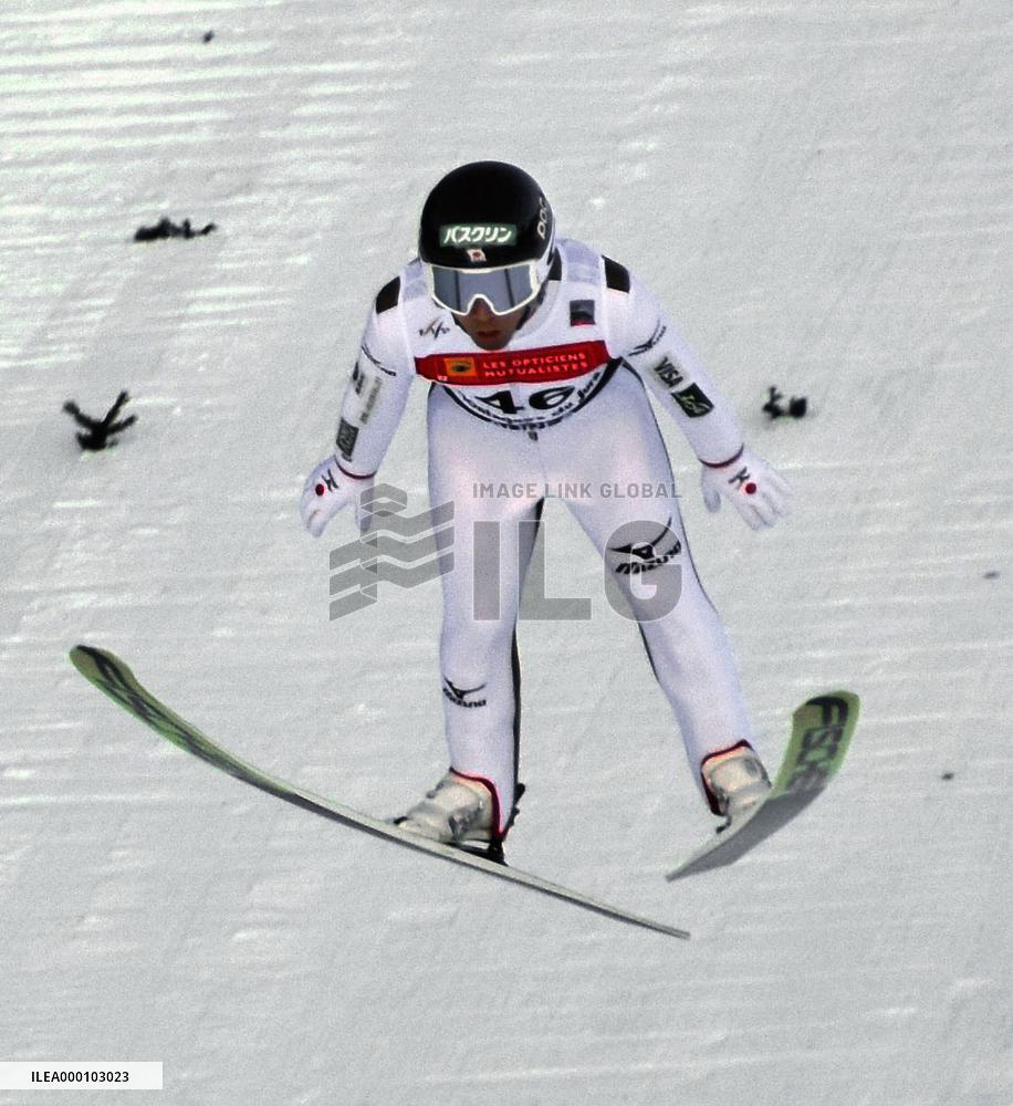 Japan's Watabe finishes 3rd in World Cup Nordic combined