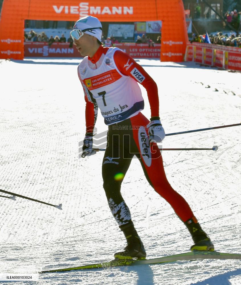 Japan's Watabe finishes 3rd in World Cup Nordic combined