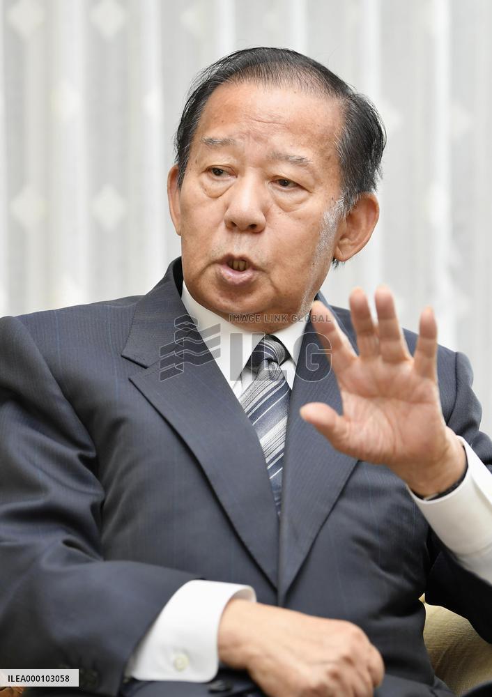 LDP heavyweight backs Abe's 3rd term as ruling party leader