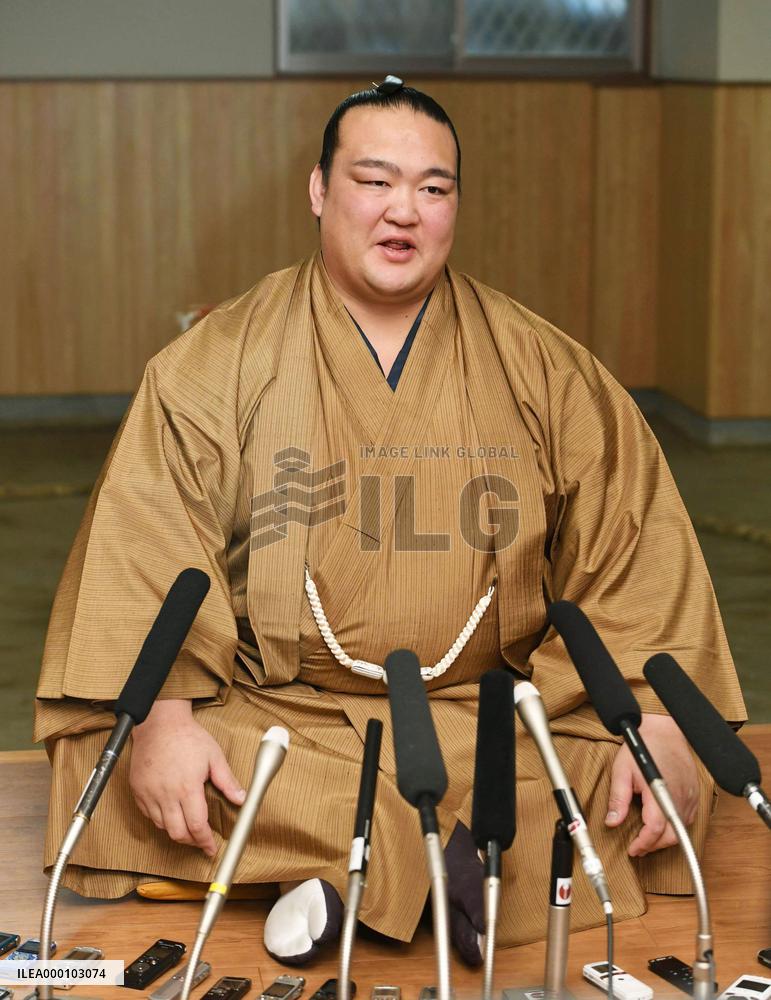 Sumo: New Year champ Kisenosato to get yokozuna promotion