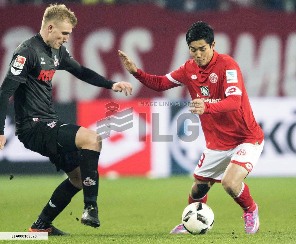 Soccer: Muto returns after 4-month layoff in Mainz's draw