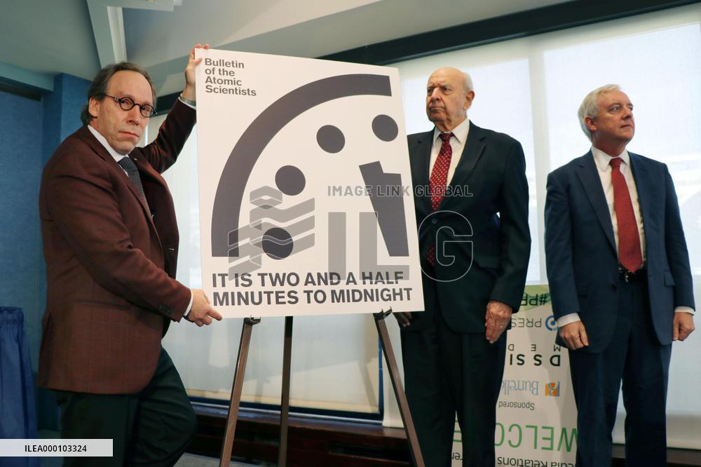 "Doomsday Clock" moves ahead due to Trump, worsening security