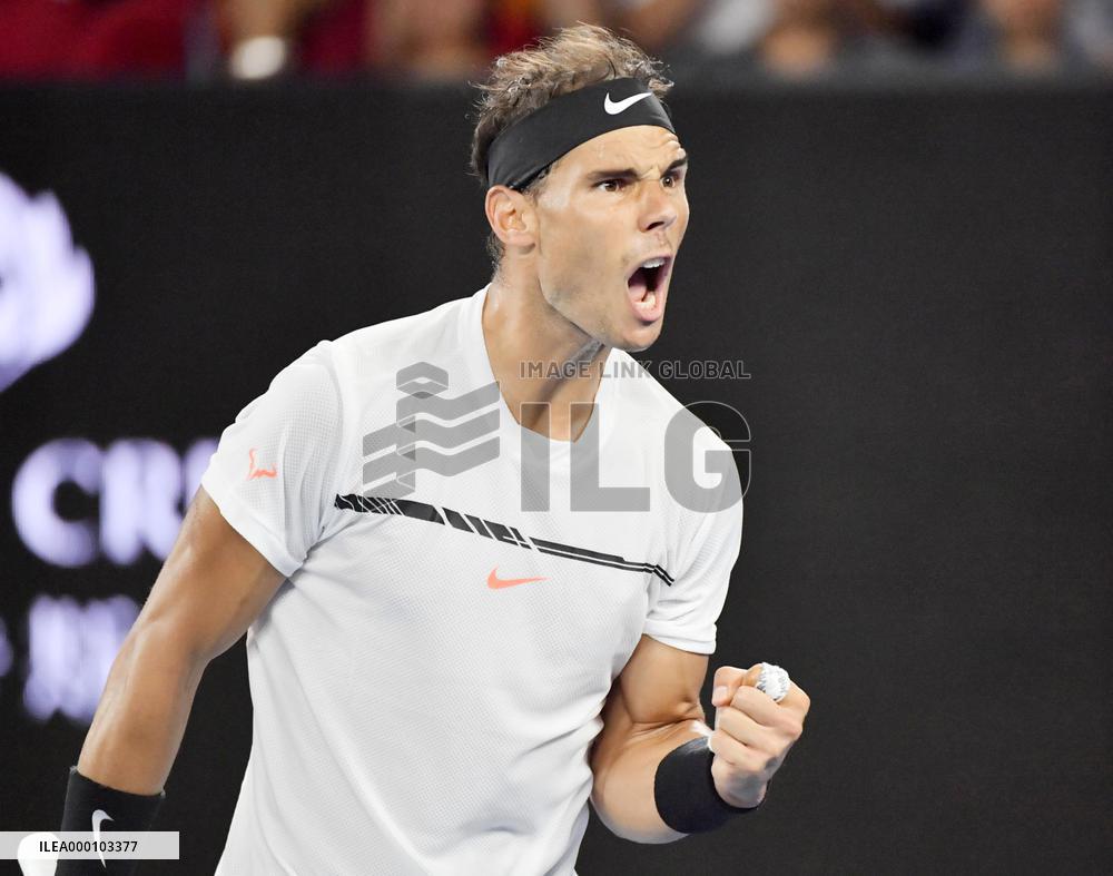 Nadal advances to Australian Open final