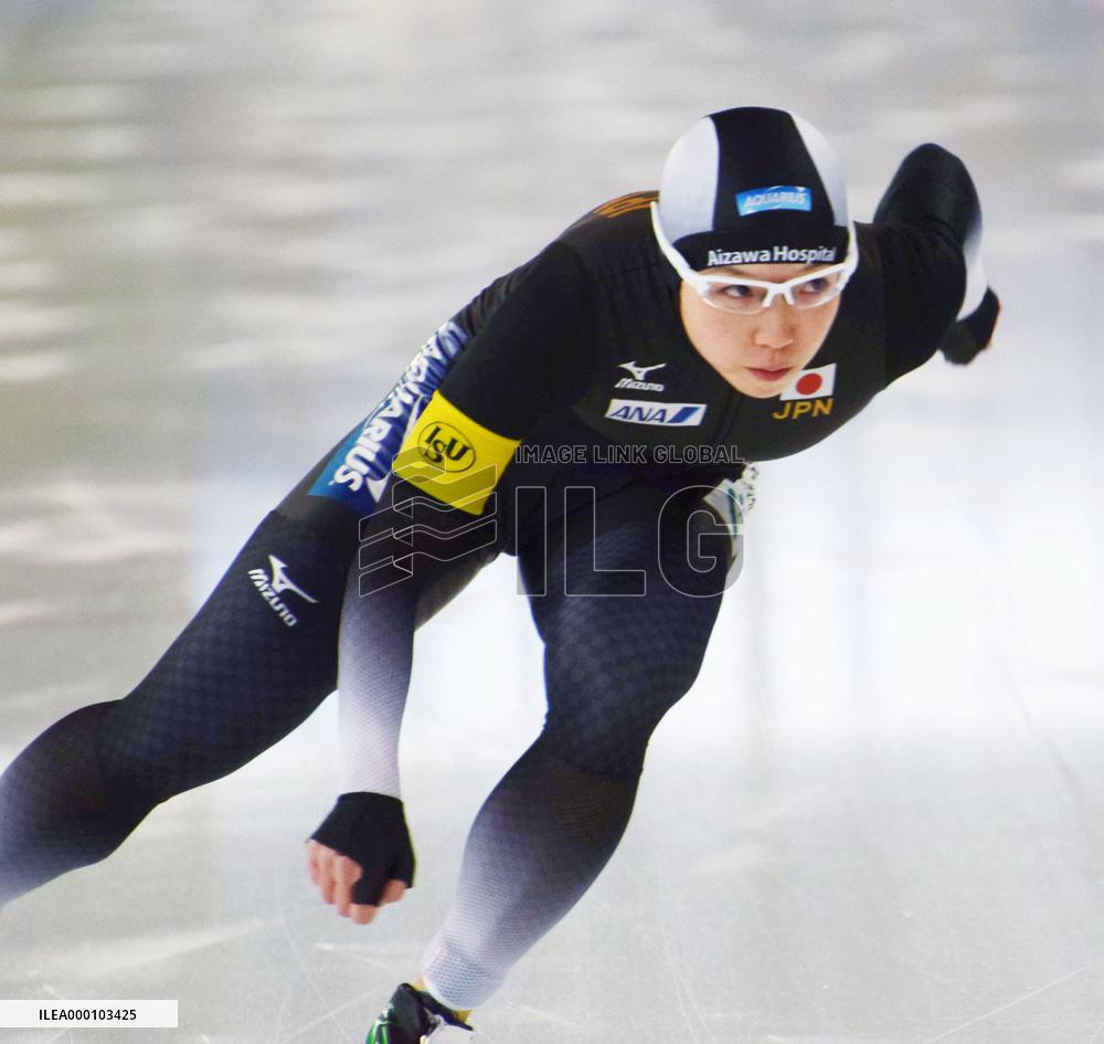Speed skating: Kodaira wins 6th straight World Cup event