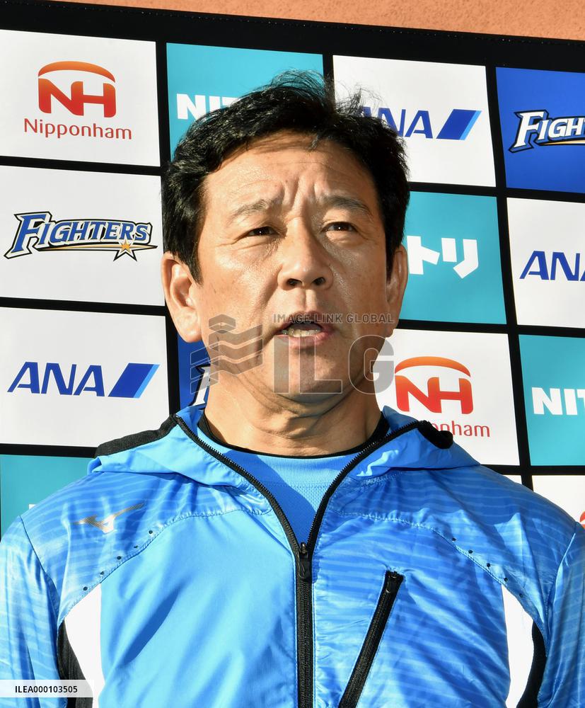 Baseball: Nippon Ham Fighters training in Arizona