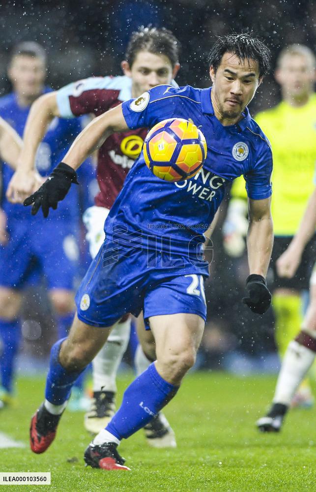 Soccer: Burnley beat Leicester City 1-0