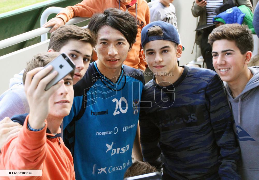 Soccer: Shibasaki prepping to get in top form before La Liga debut