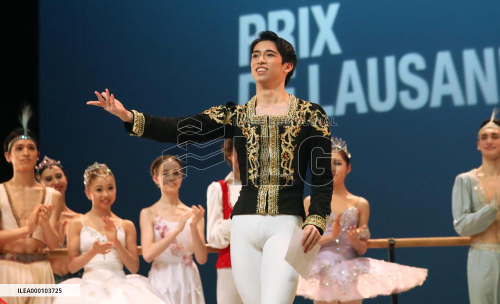 Italian tops Swiss ballet contest, 2 Japanese win prizes