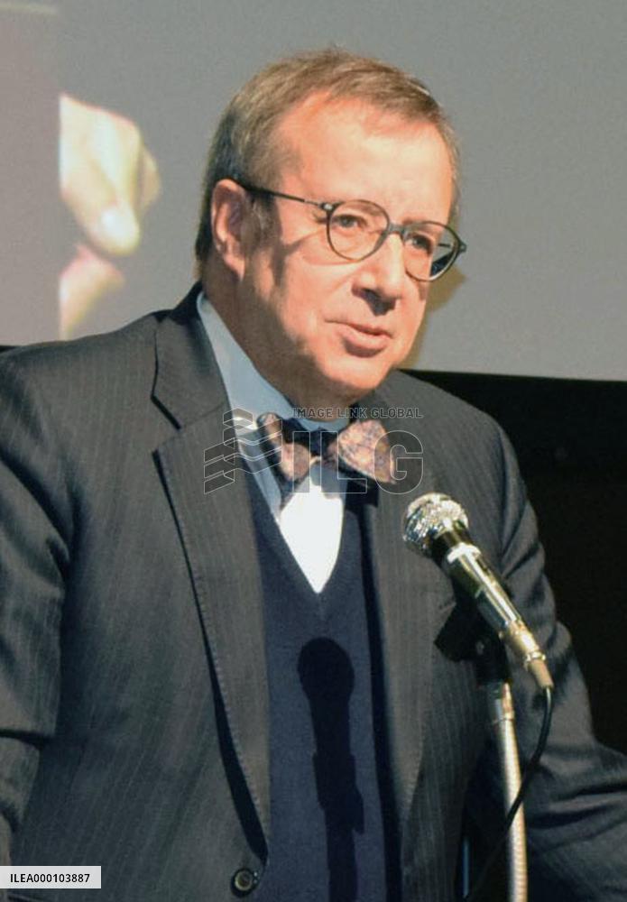 Ex-Estonian president gives lecture in Tokyo