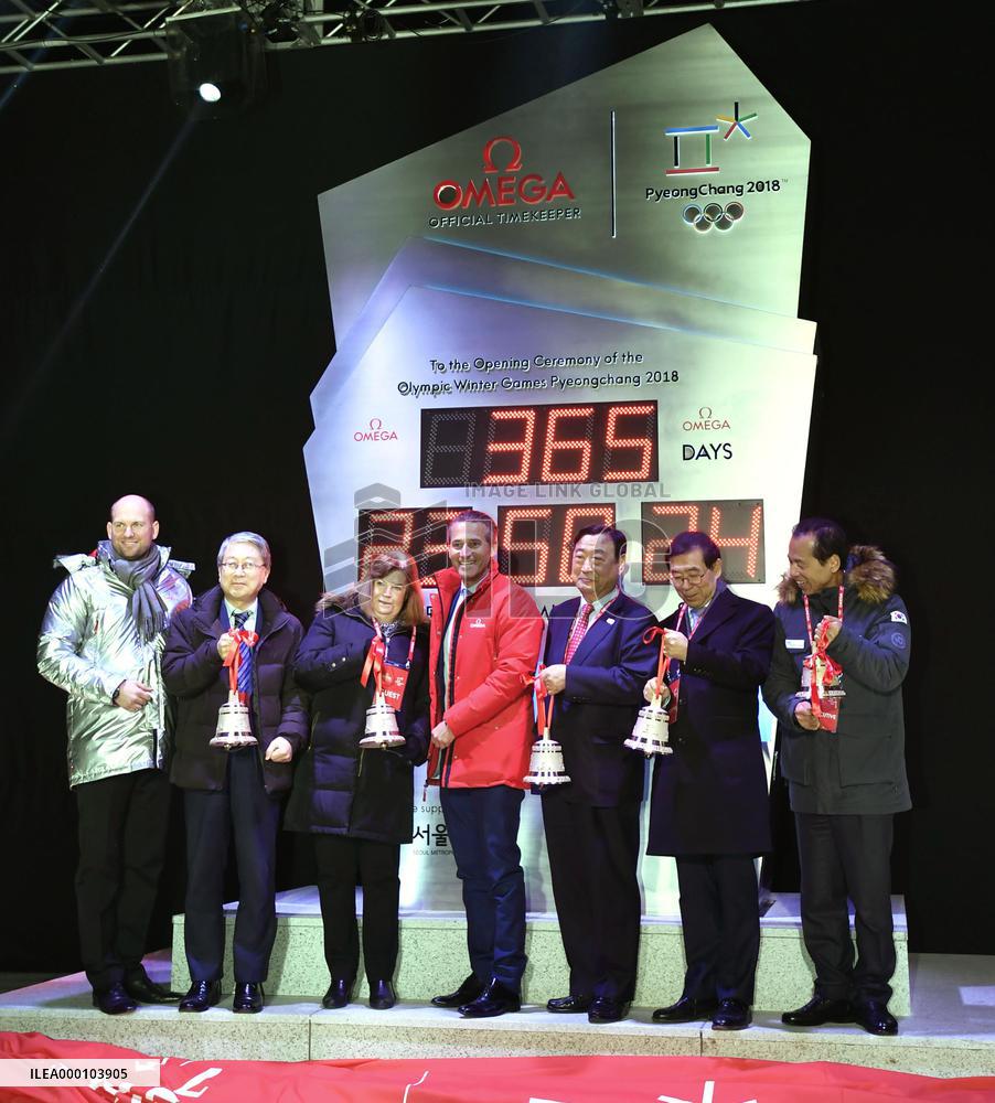 One year to Pyeongchang Winter Olympics