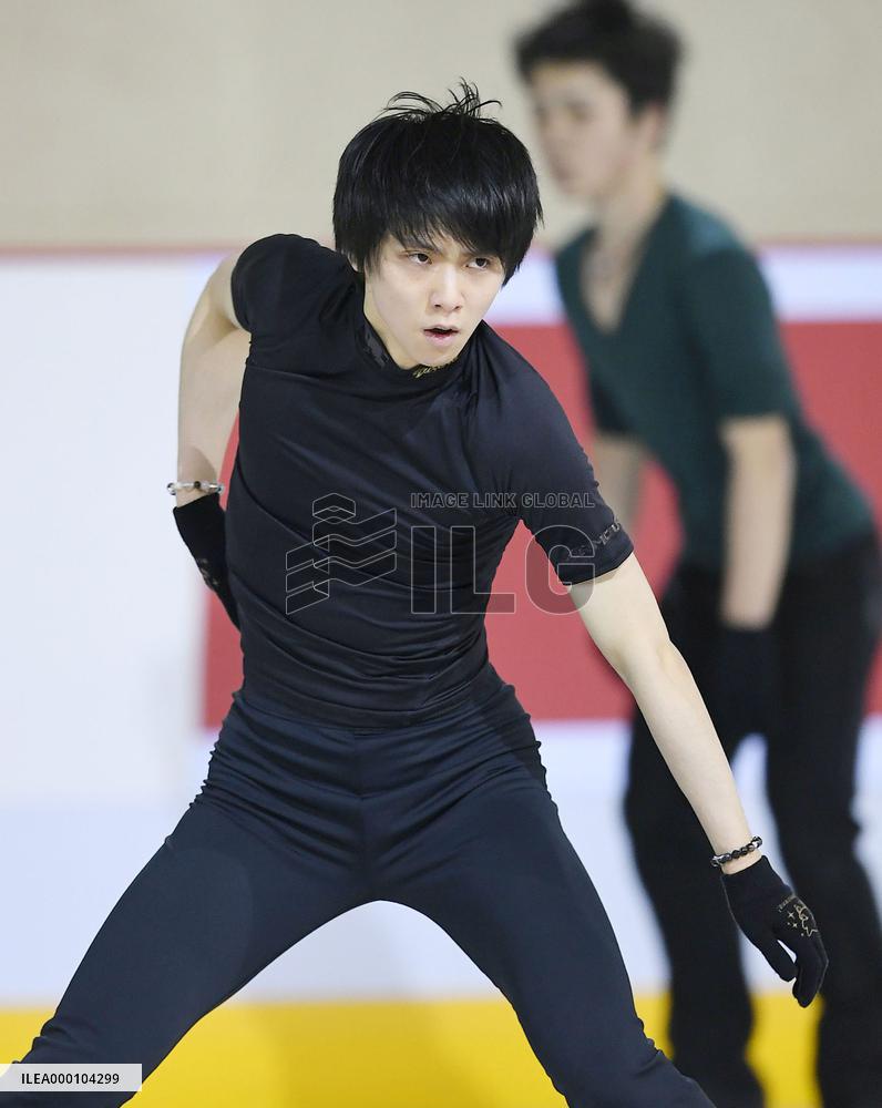 Figure skating: Hanyu gearing up for Four Continents meet