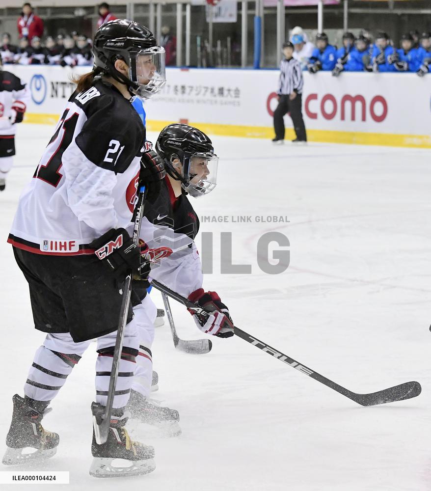 Asian Games: Japan women win ice hockey opener