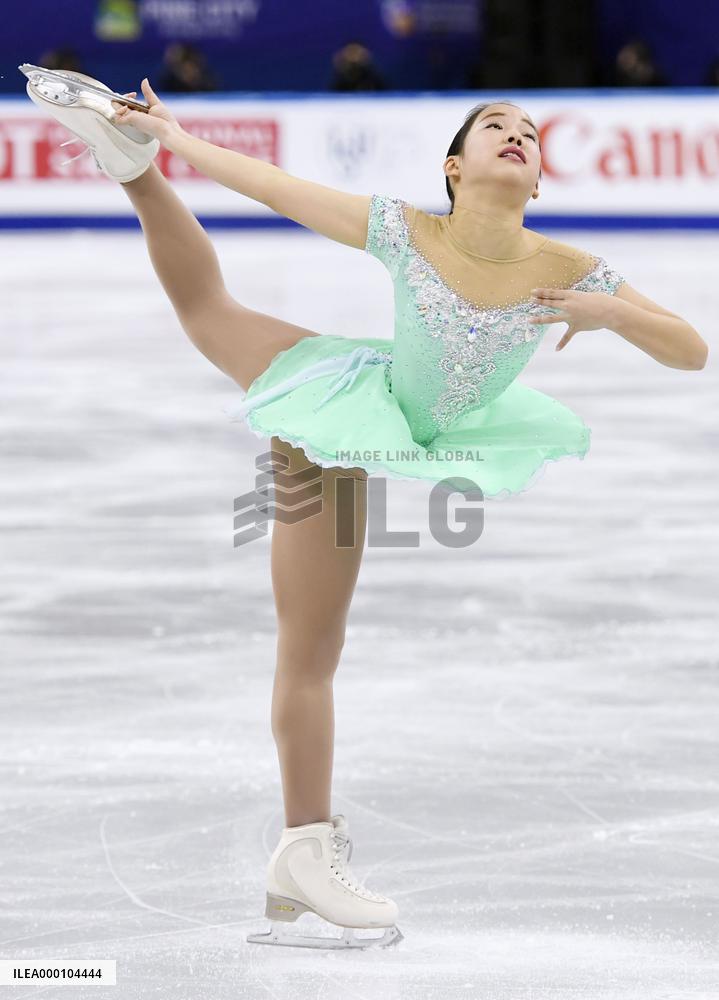 Figure skating: Japan's Mihara wins at Four Continents