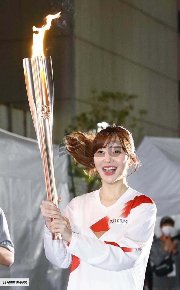 Tokyo Olympic torch relay