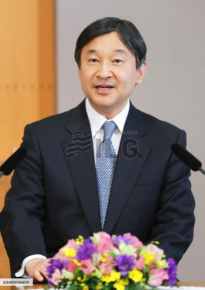 Crown prince, turning 57, expresses readiness to ascend throne