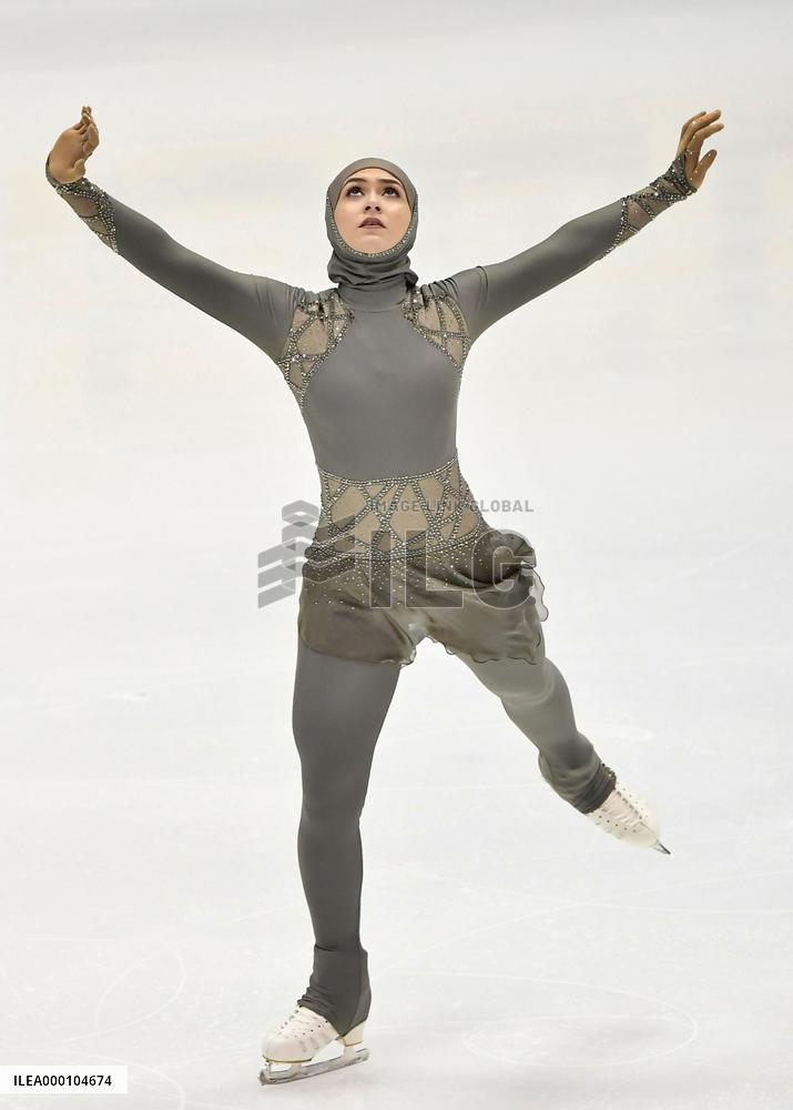 Asian Games: UAE's figure skater Lari in women's short program