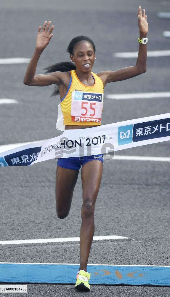 Athletics: Chepchirchir wins Tokyo Marathon women's race