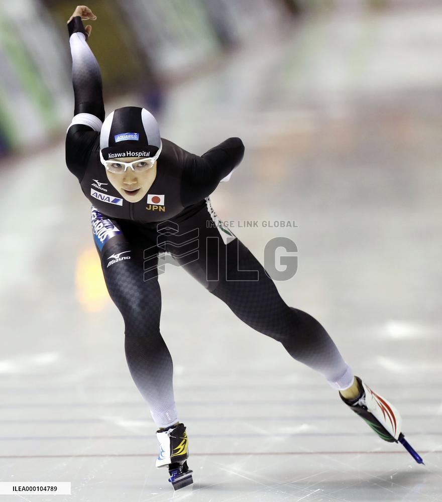 Kodaira wins overall title at speed skating championships