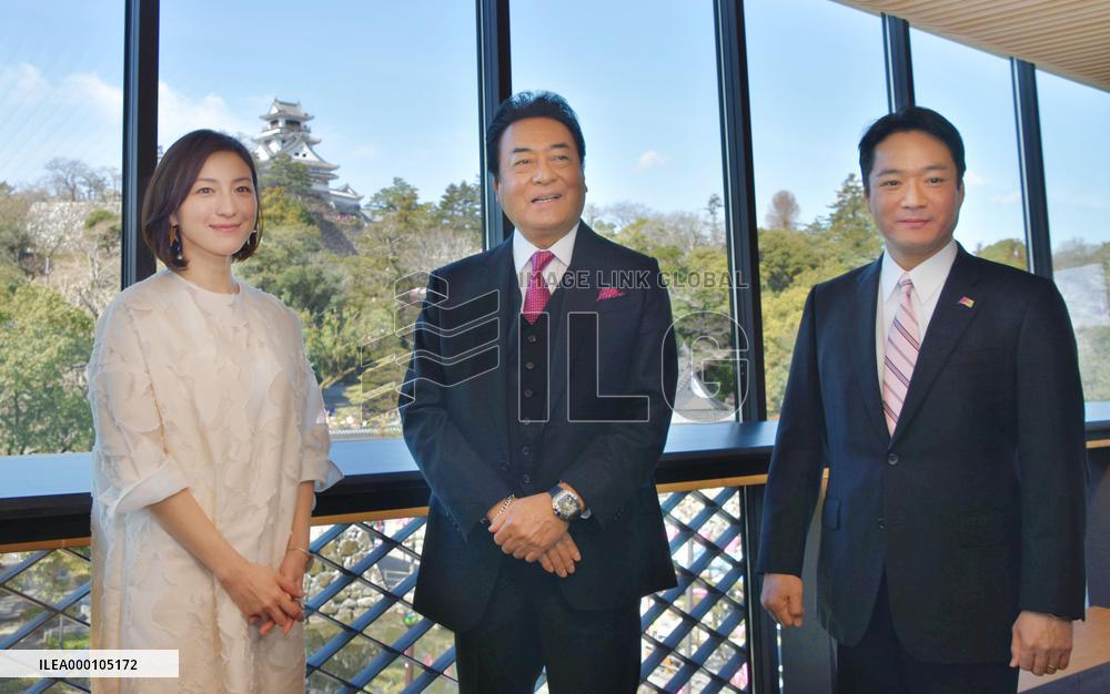 Celebrities visit new Kochi Castle Museum of History