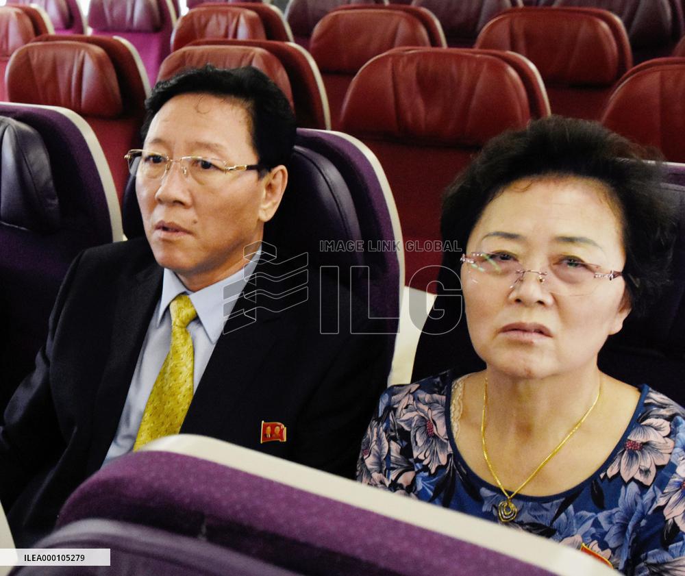 N. Korean envoy leaves Malaysia