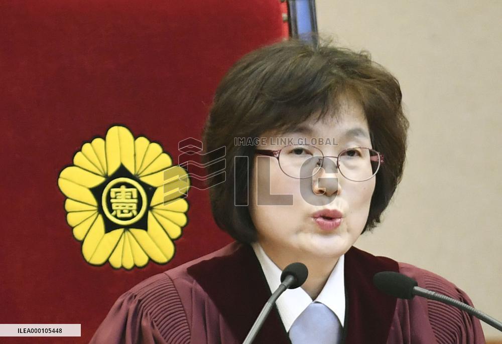 Park ousted as S. Korea's president by Constitutional Court ruling