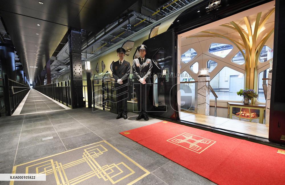 JR East unveils inside of new luxury sleeper train