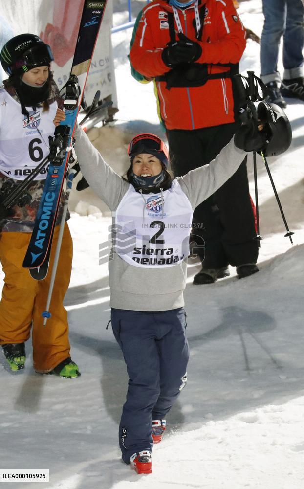 Skiing: Onozuka 1st Japanese to win halfpipe gold at worlds