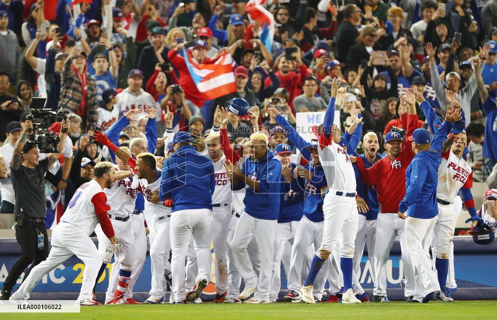 Baseball: Puerto Rico beat Netherlands 4-3 in WBC semis