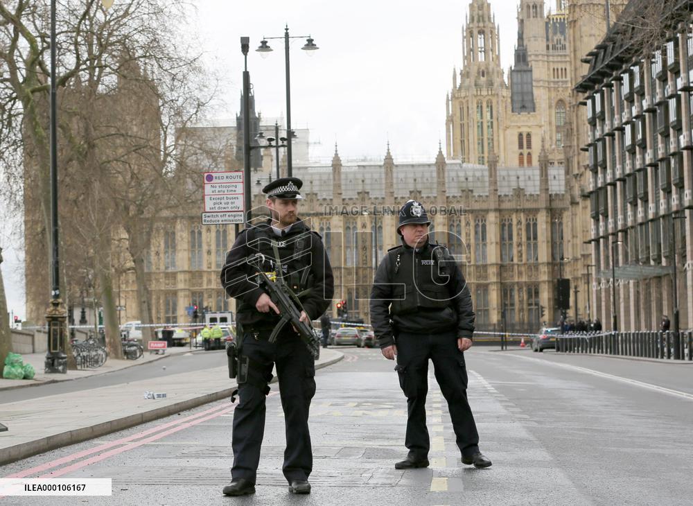 London on alert following terror attack
