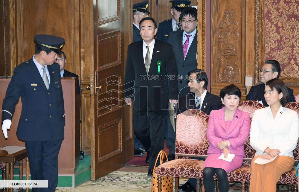 Head of scandal-hit school operator gives testimony before Diet