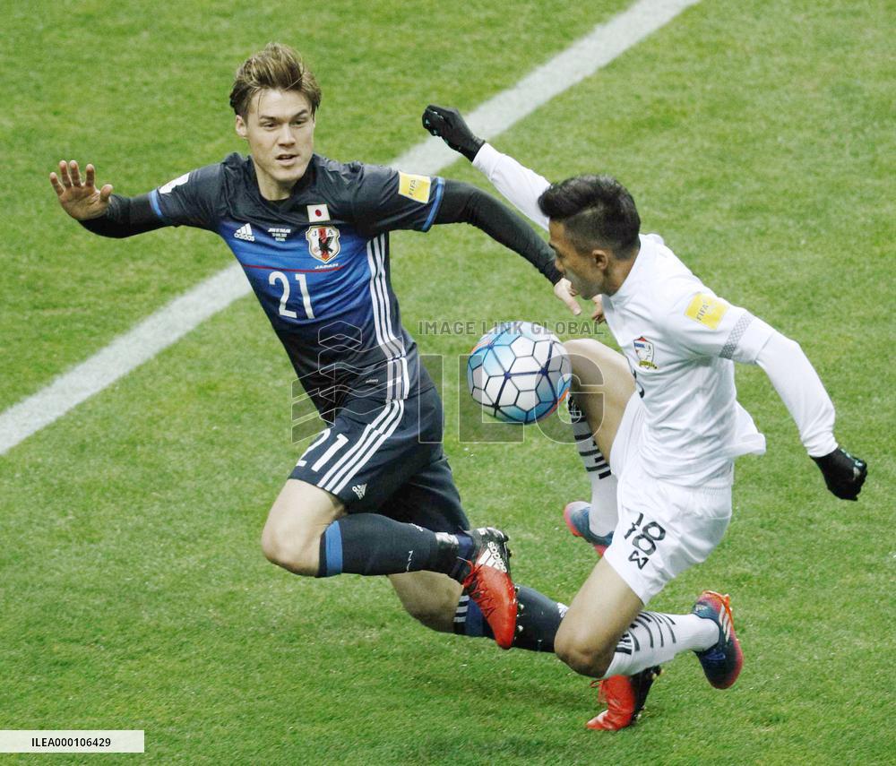 Japan vs Thailand in Asian qualifiers for World Cup