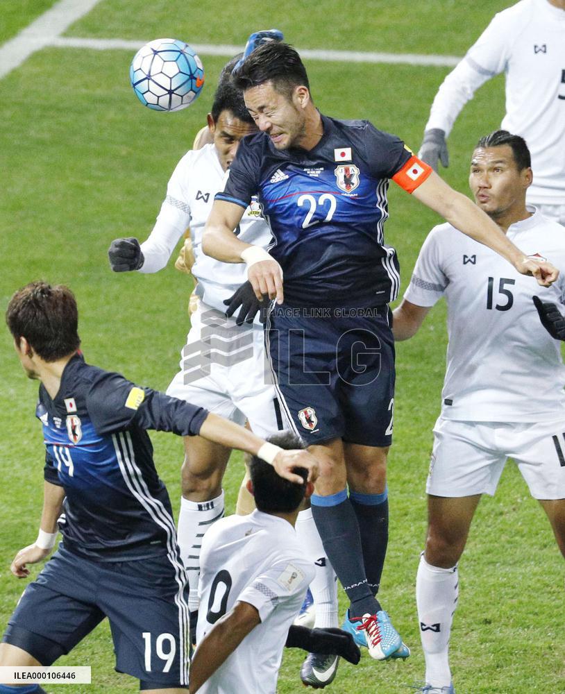 Japan beat Thailand 4-0 in Asian qualifiers for World Cup