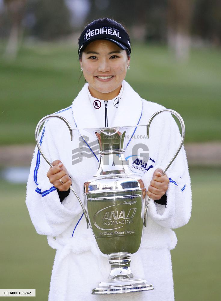 Golf: Ryu wins 2nd career LPGA major title