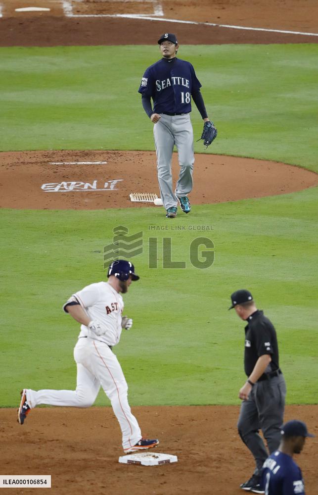 Baseball: McCann homers in Astros-Mariners game