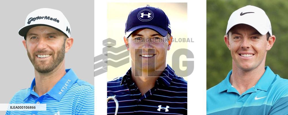 Golf: Title contenders at 2017 Masters