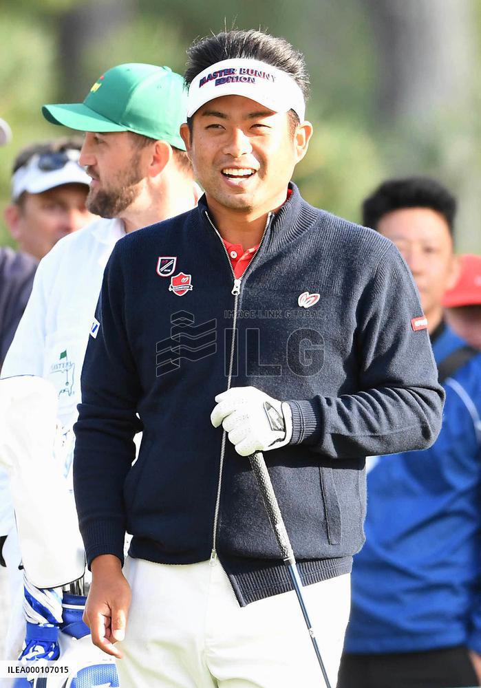 Golf: Japan's Ikeda in Masters 1st round