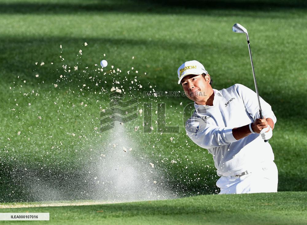 Golf: Matsuyama surges to 16th after 2nd round of Masters