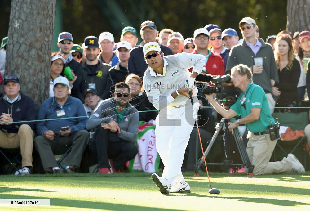 Golf: Matsuyama surges to 16th after 2nd round of Masters