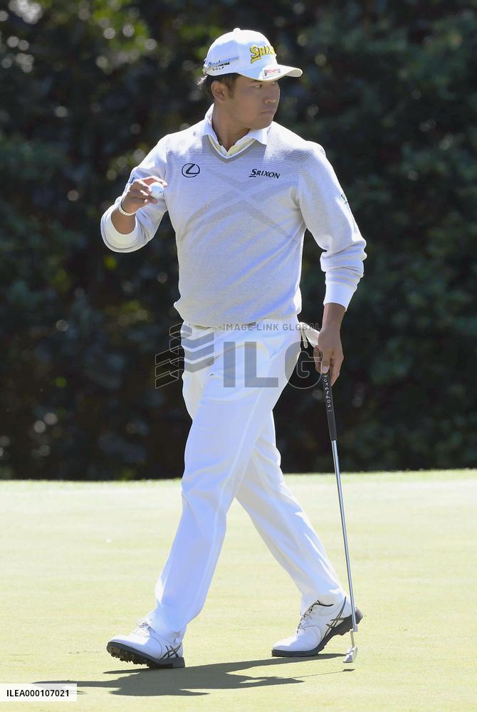 Golf: Matsuyama surges to 16th after 2nd round of Masters