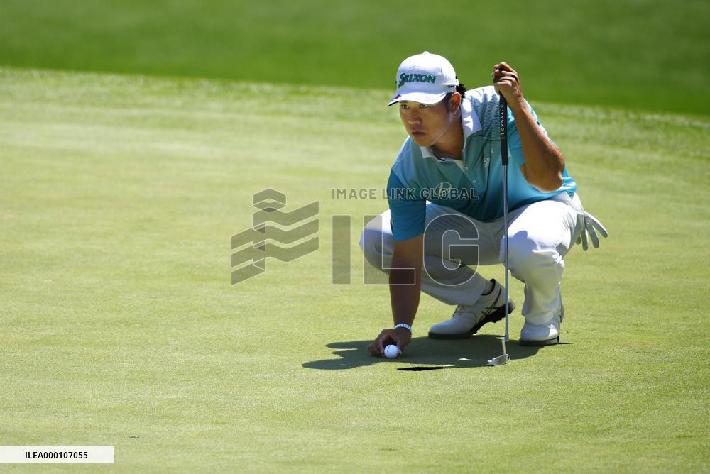 Golf: Matsuyama drops to 28th after 3rd round of Masters