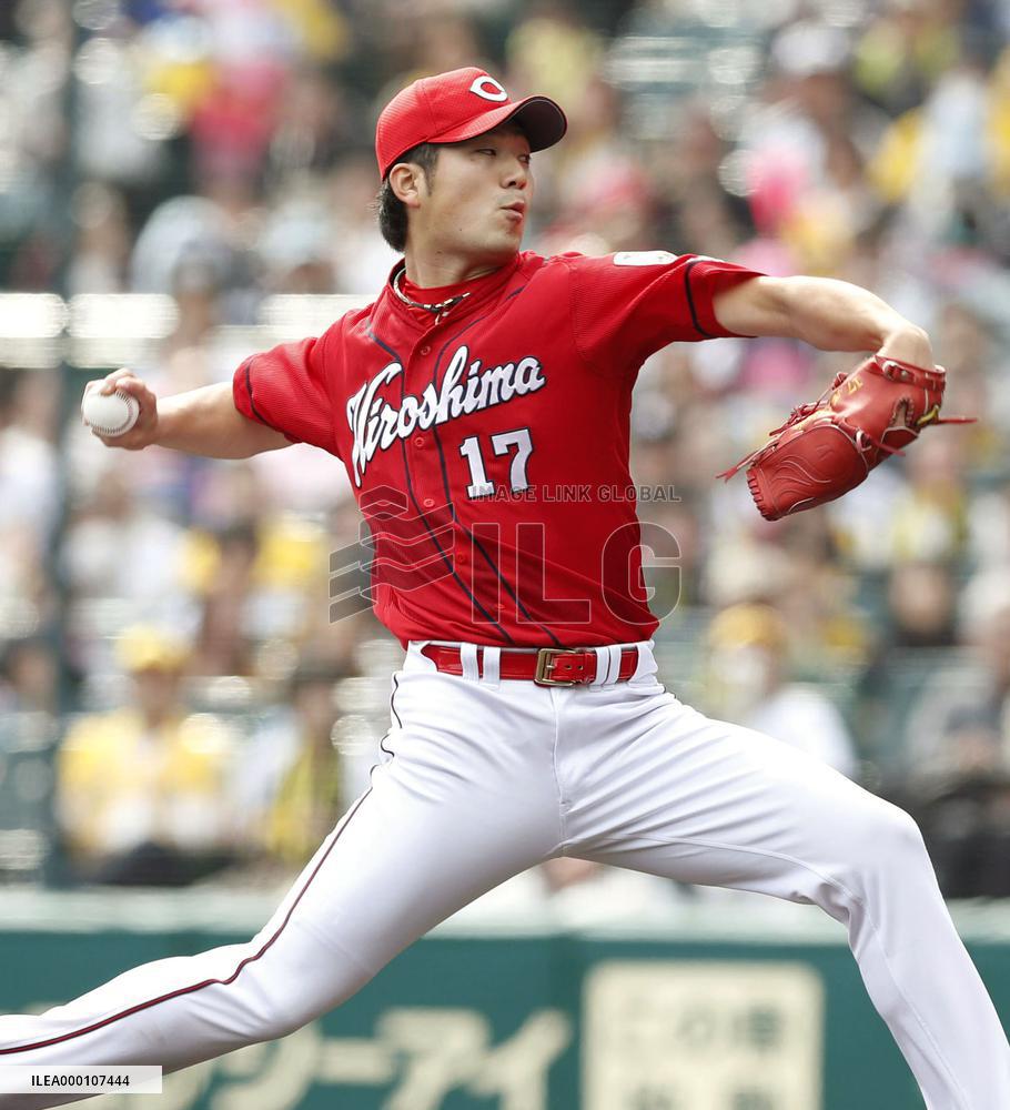 Baseball: Okada goes distance as Carp beat Tigers