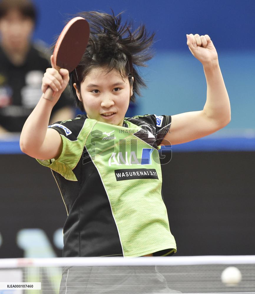 Table tennis: Hirano stuns China's best to win 1st Asian crown